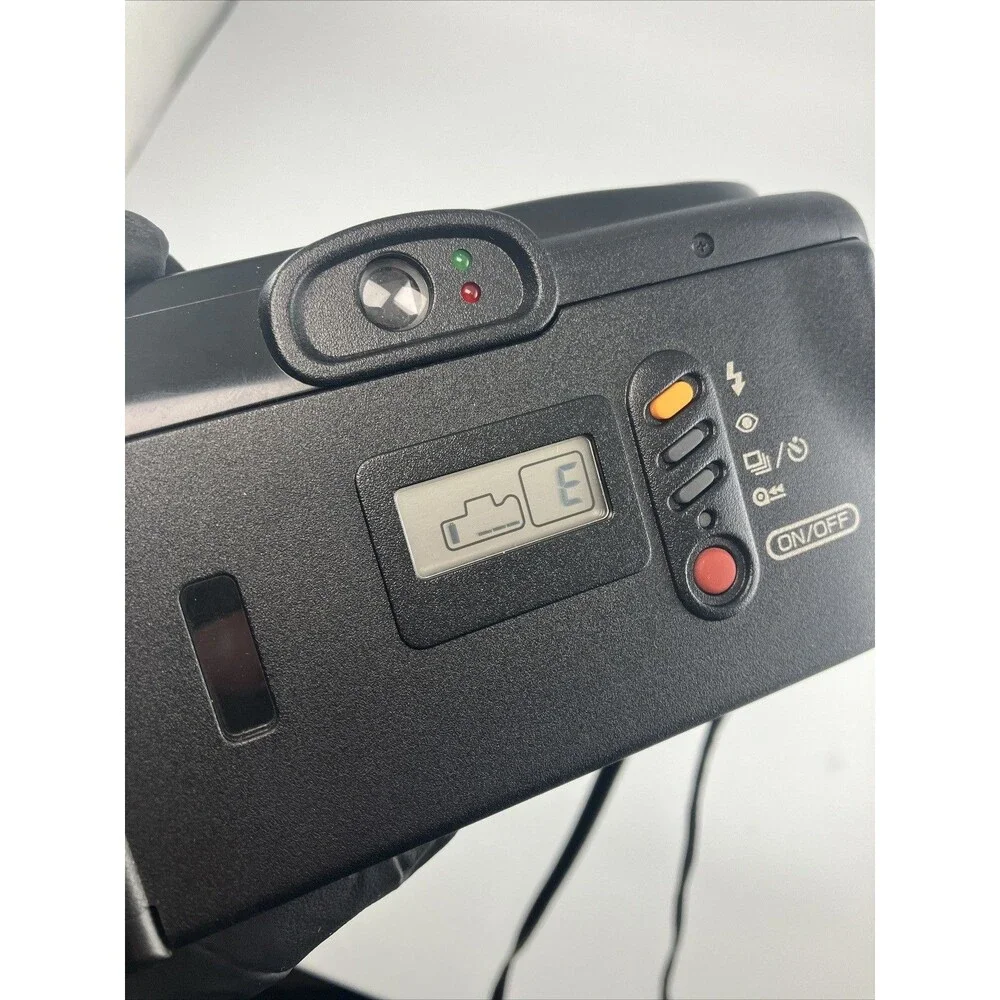 Canon Sure Shot Mega Zoom 76 35mm Film Camera 38-76mm Lens – For Parts or Repair